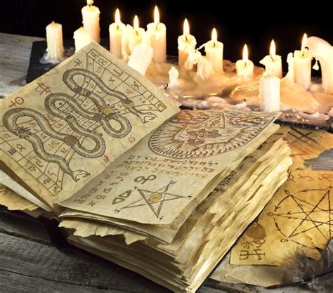 Grimoire of witches and warlocks